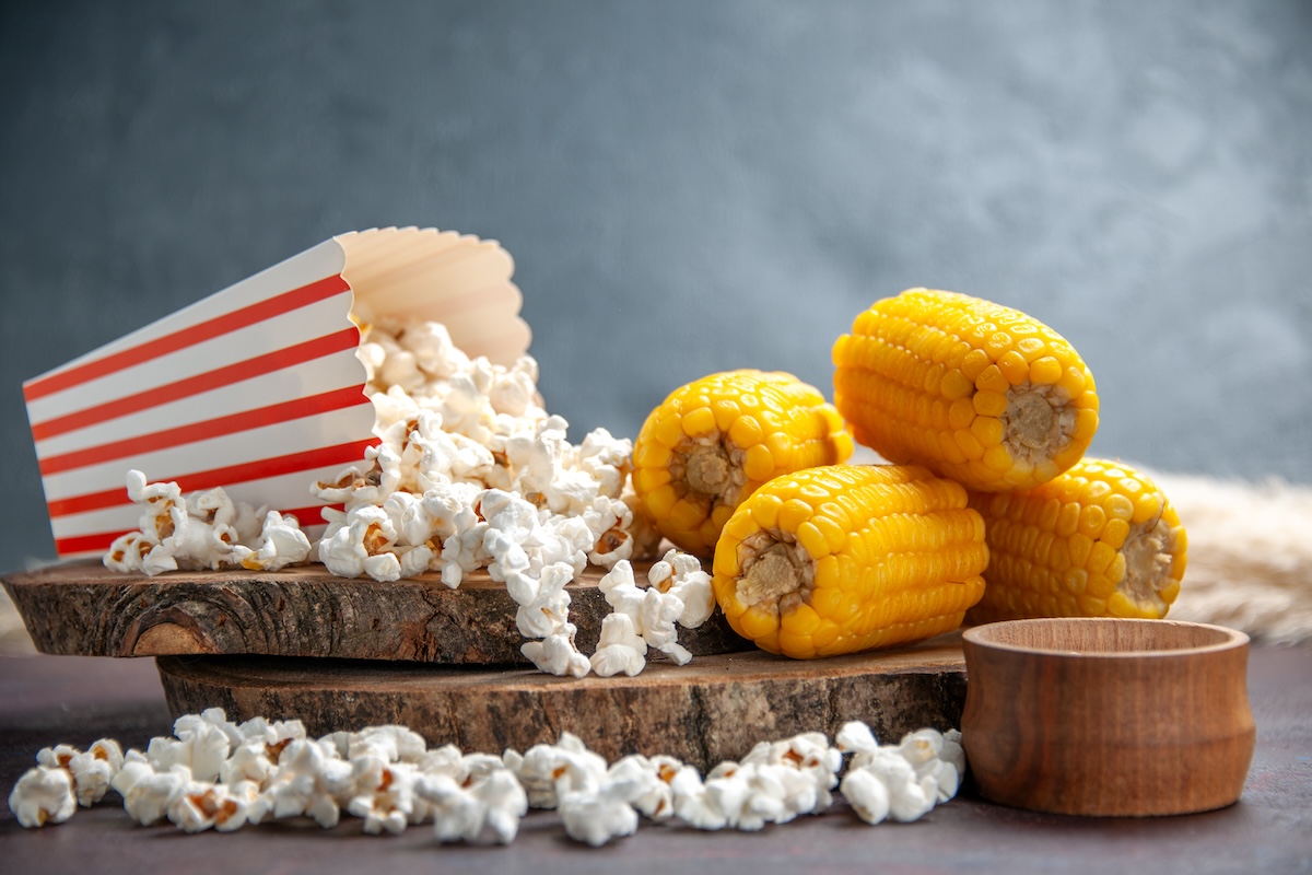 Palomitas de maíz de un evento gestionado por Grupo Senda.