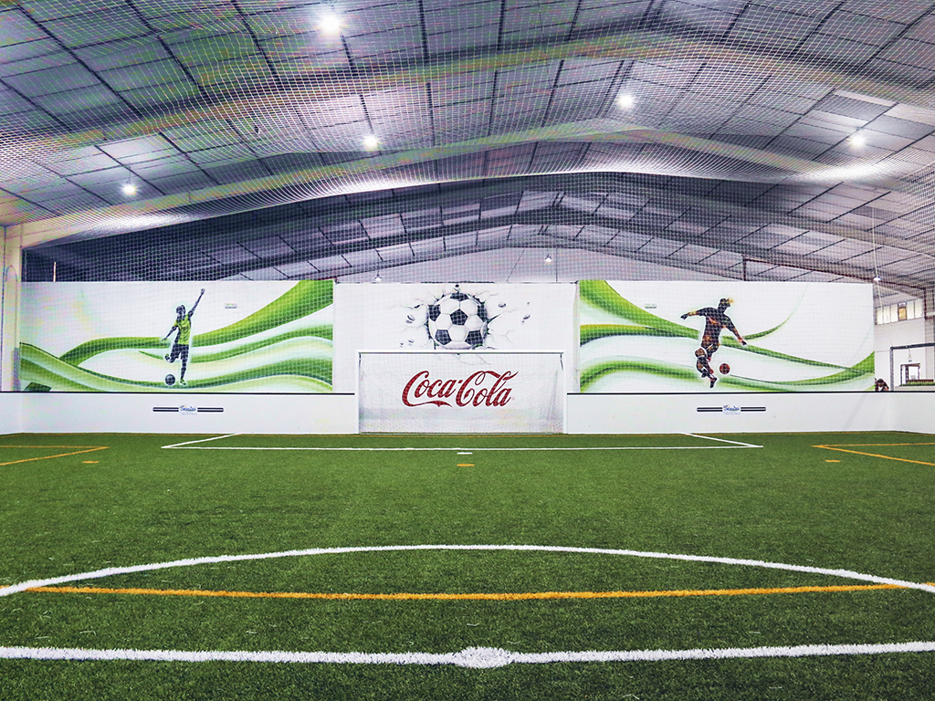 Pista de futbol indoor